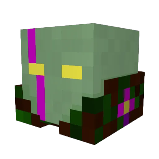 Soll_Ray Minecraft avatar head, 3D render