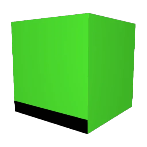 Sollusia Minecraft avatar head, 3D render