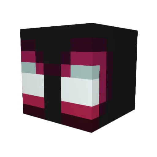 Solo1up Minecraft avatar head, 3D render