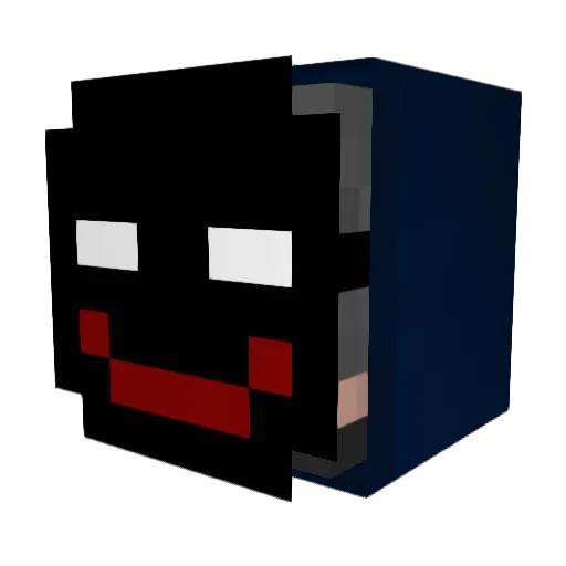 SoloDayz Minecraft avatar head, 3D render
