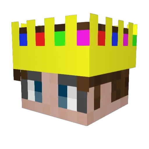 SoloInTokyoYT Minecraft avatar head, 3D render