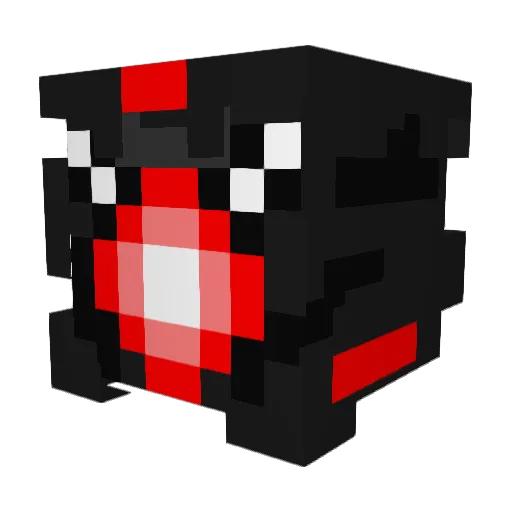 SoloPro Minecraft avatar head, 3D render