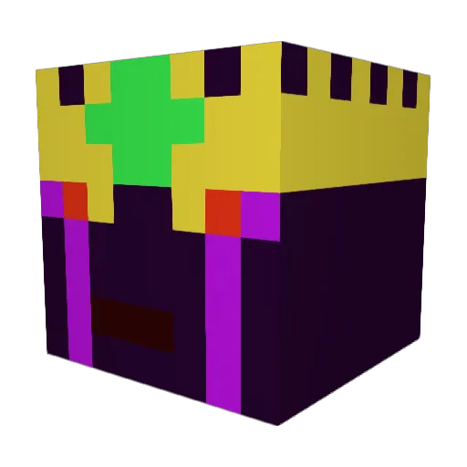 SoloReign Minecraft avatar head, 3D render