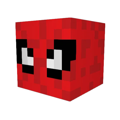 Solo_J Minecraft avatar head, 3D render