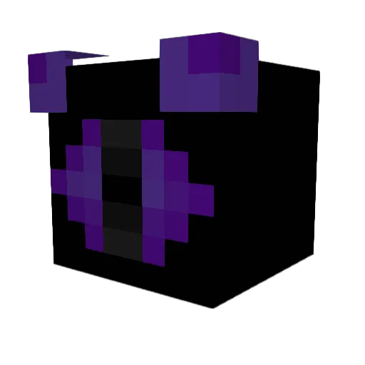 Solo_ayZix Minecraft avatar head, 3D render