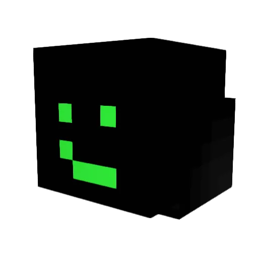 SolomonWrath Minecraft avatar head, 3D render