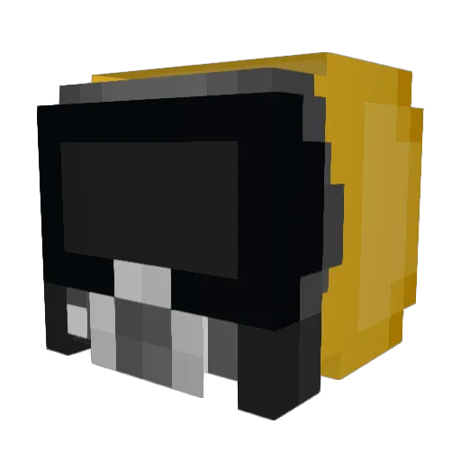 Solon72 Minecraft avatar head, 3D render
