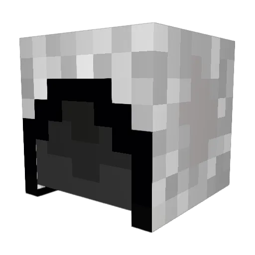 Solrac1337 Minecraft avatar head, 3D render