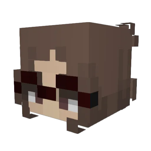 Solsolsol00 Minecraft avatar head, 3D render