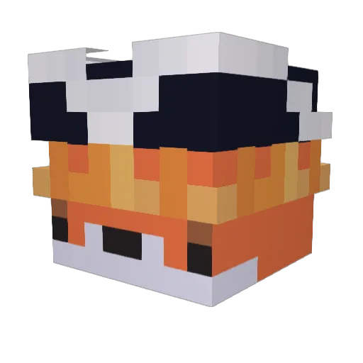Solt_vitez Minecraft avatar head, 3D render