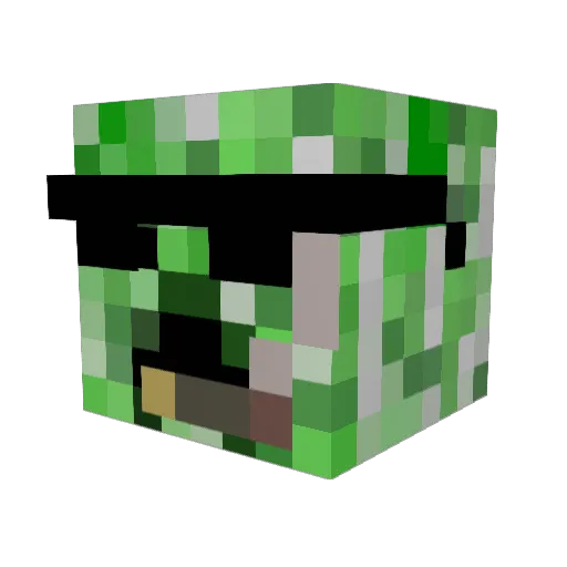 SolumbusTTT17 Minecraft avatar head, 3D render