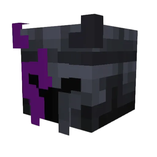 SolusCocytus Minecraft avatar head, 3D render