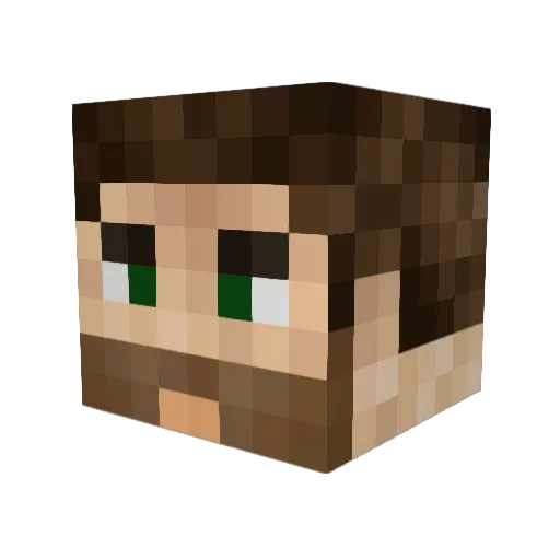 Solus_FW Minecraft avatar head, 3D render