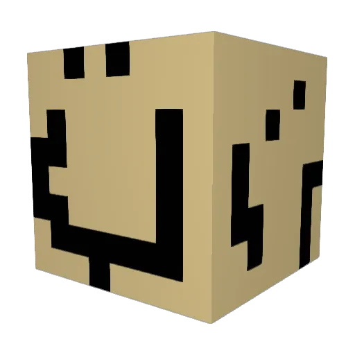 Solus_Tempus Minecraft avatar head, 3D render