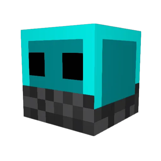 Solvang69 Minecraft avatar head, 3D render