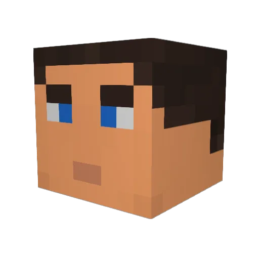SolvingPickle72 Minecraft avatar head, 3D render