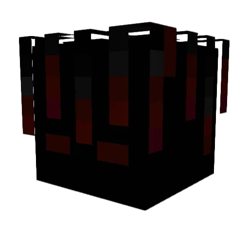 Solyse Minecraft avatar head, 3D render
