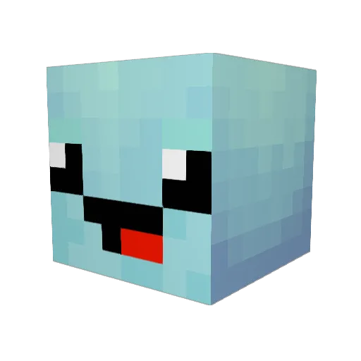 Soma_Dio Minecraft avatar head, 3D render