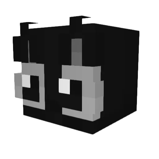 SombraN447 Minecraft avatar head, 3D render