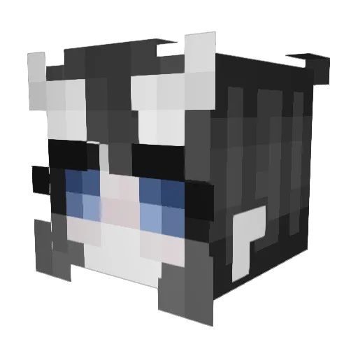 SombraRising Minecraft avatar head, 3D render