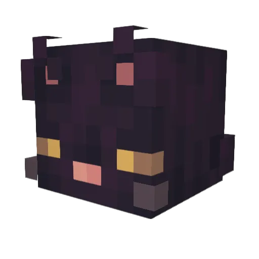 Sombra__13 Minecraft avatar head, 3D render