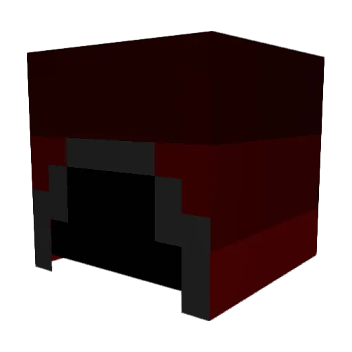 Sombra_mortal Minecraft avatar head, 3D render