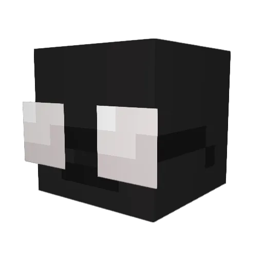 Somcorp Minecraft avatar head, 3D render