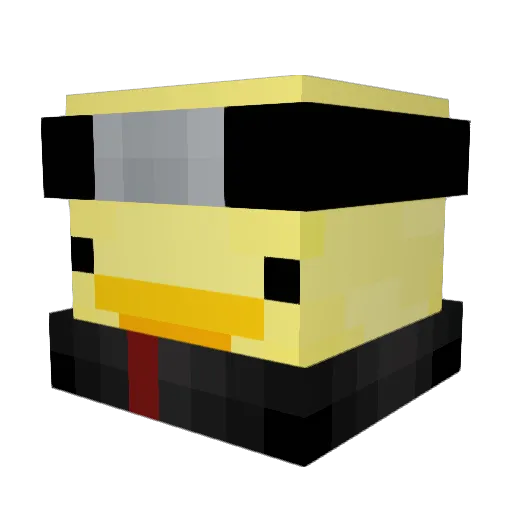 Some0n3els3 Minecraft avatar head, 3D render