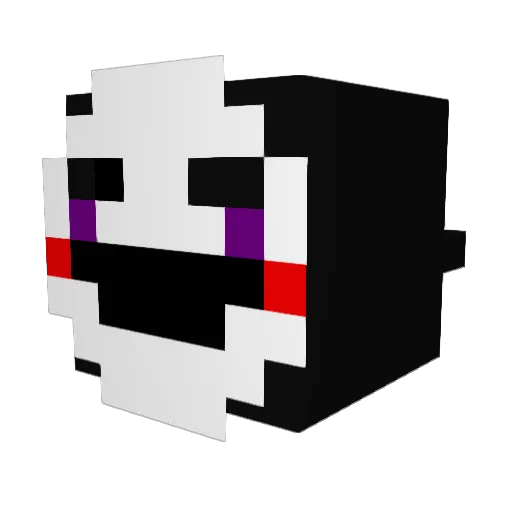 SomeBumOnline Minecraft avatar head, 3D render