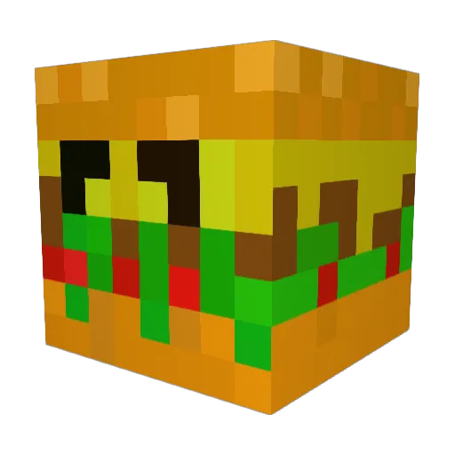 SomeDoude Minecraft avatar head, 3D render