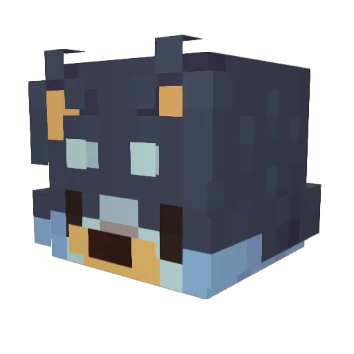 SomeDude1584 Minecraft avatar head, 3D render