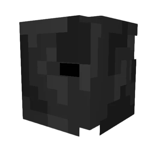 SomeGalGuess Minecraft avatar head, 3D render