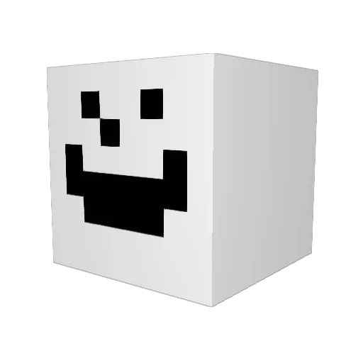 SomeHotSoup Minecraft avatar head, 3D render