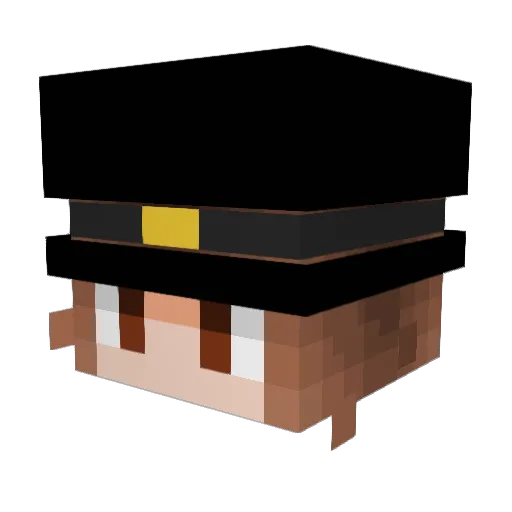 SomeLikeItScott1 Minecraft avatar head, 3D render