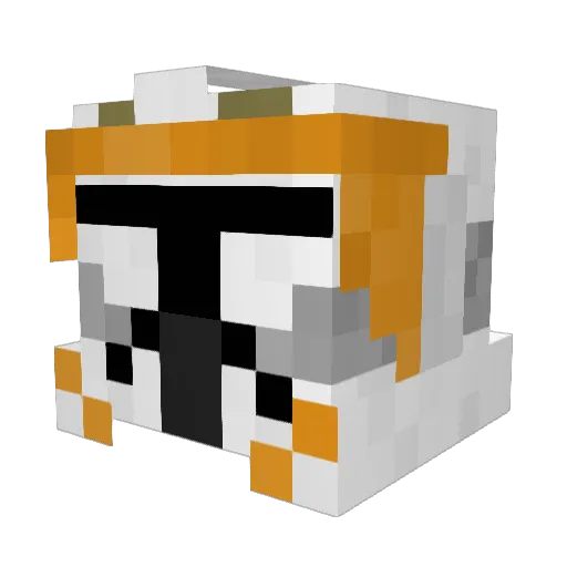 SomeNiceChips Minecraft avatar head, 3D render
