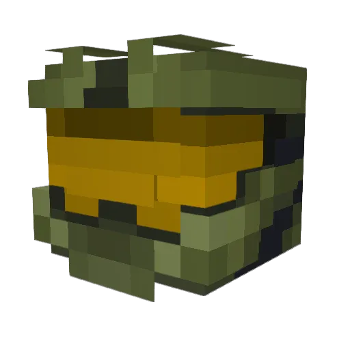 SomeOreo Minecraft avatar head, 3D render