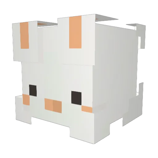 SomeSadClown Minecraft avatar head, 3D render