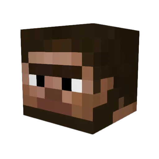 Some_Noob Minecraft avatar head, 3D render