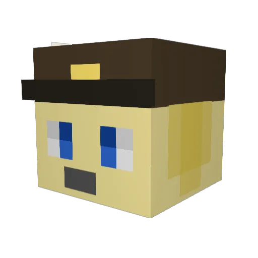 Some__Dog Minecraft avatar head, 3D render