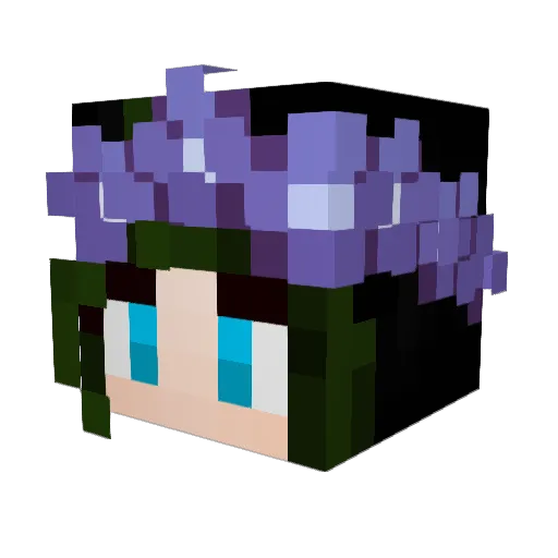 Some_thing_odd Minecraft avatar head, 3D render