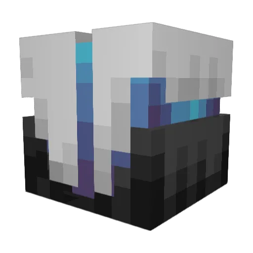 Somebeing Minecraft avatar head, 3D render