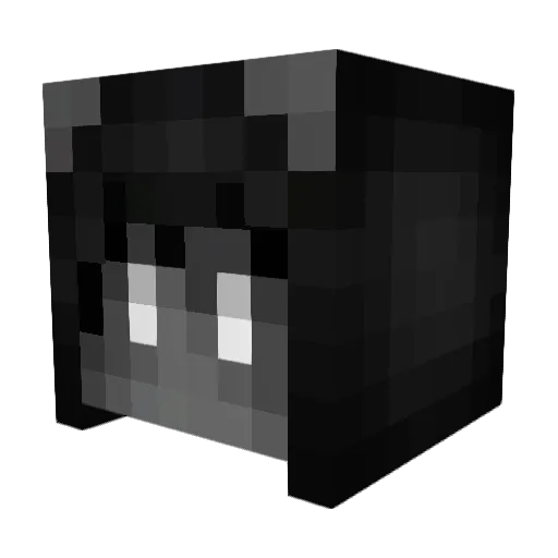 Somebody Minecraft avatar head, 3D render