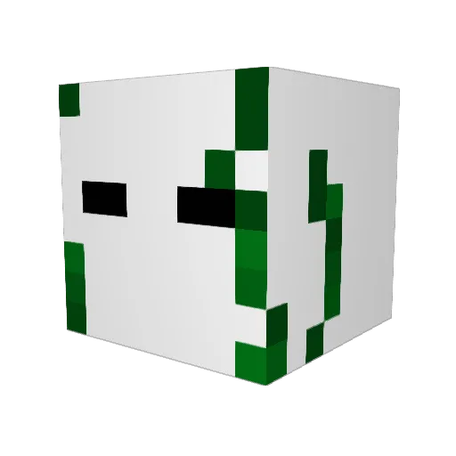 SomebodyonMC Minecraft avatar head, 3D render