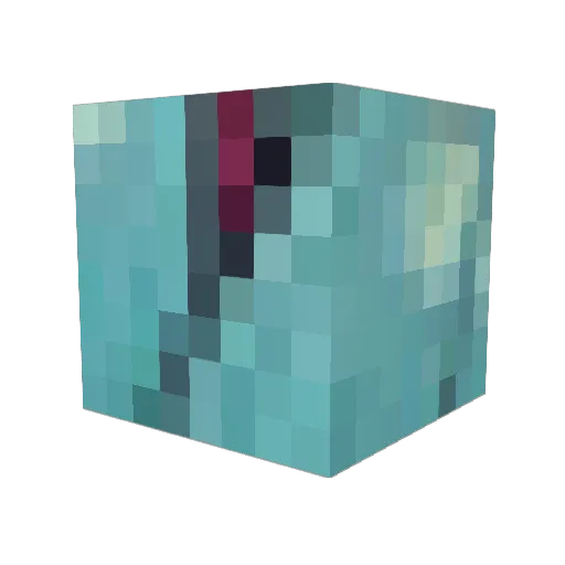 SomebodysHere Minecraft avatar head, 3D render