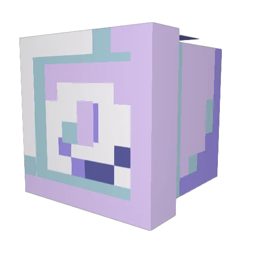 Somecreature614 Minecraft avatar head, 3D render