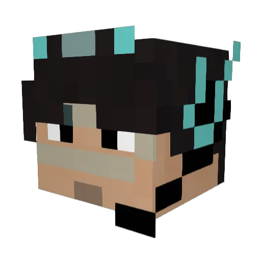 Someguy0081 Minecraft avatar head, 3D render