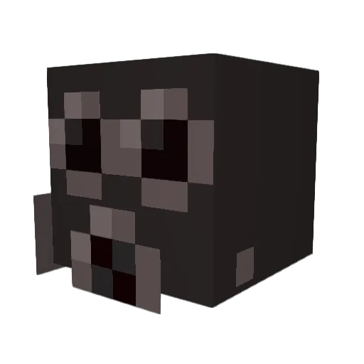 Somelancekid Minecraft avatar head, 3D render