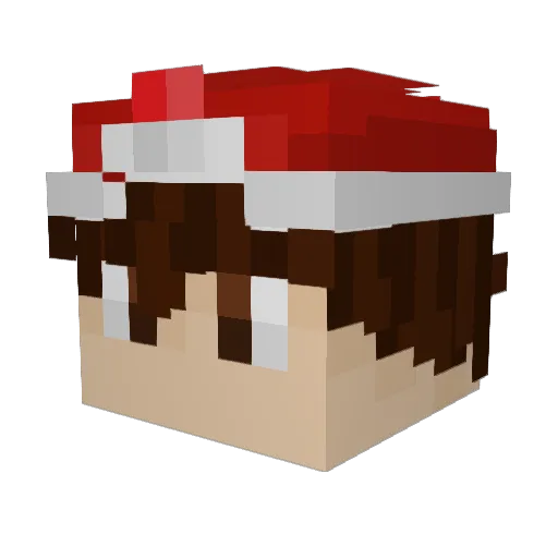SomeoneStoleMe Minecraft avatar head, 3D render