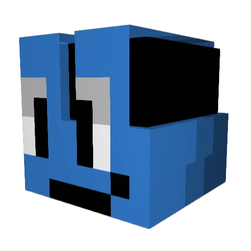 Someone_444 Minecraft avatar head, 3D render