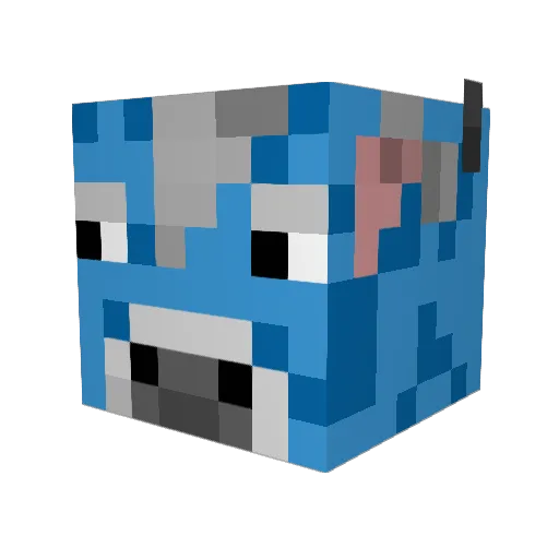 Someone_Else1 Minecraft avatar head, 3D render